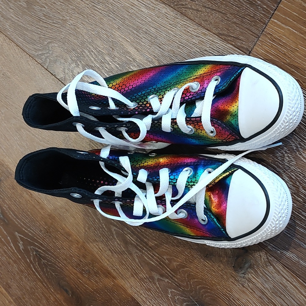 CONVERSE CHUCK TAYLOR ALL STAR KALEIDOSCOPE SNEAKER BRAND NEW - Picture 4 of 10